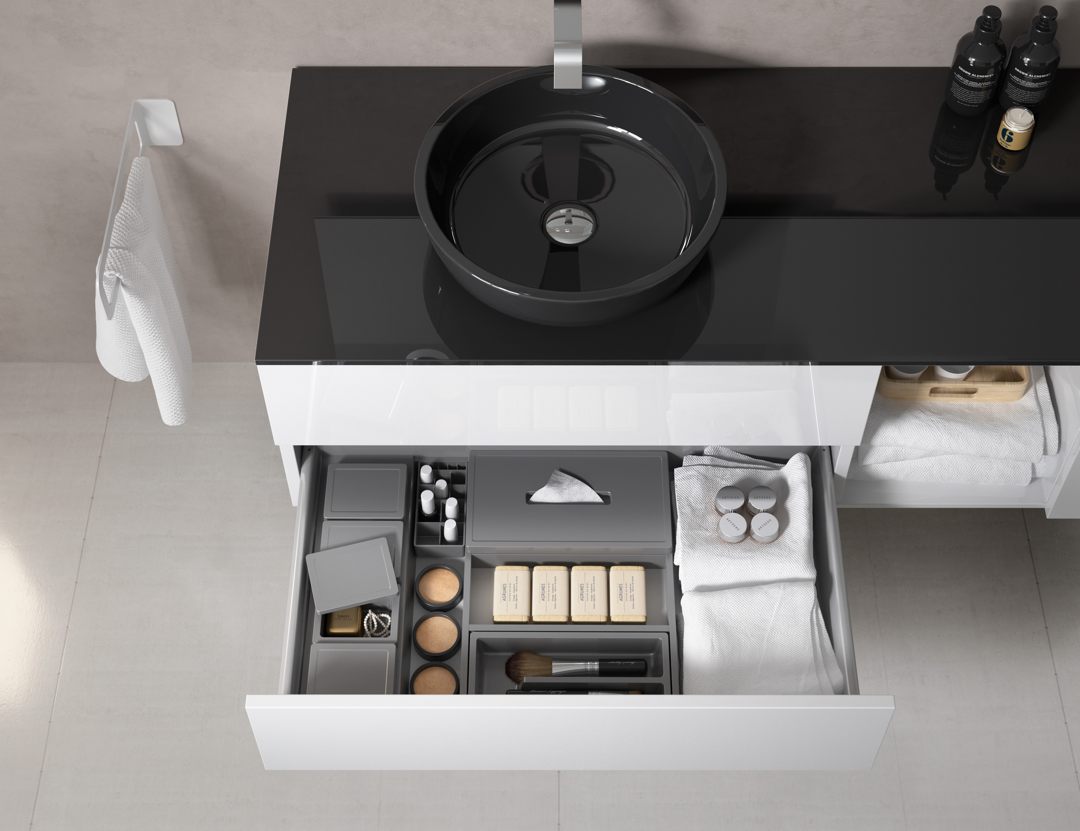 Lounge slim progetto bagno