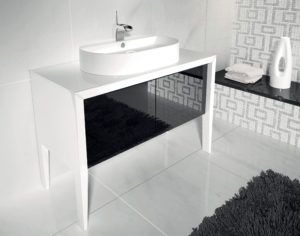 Base per lavabo d'appoggio 105 cm per bagno di design | Progetto Bagno