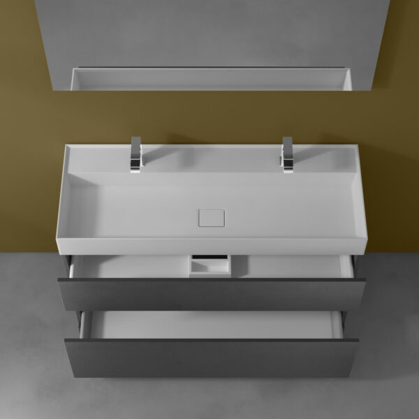 mobili a terra per progettare soluzioni arredo bagno piccolo