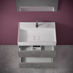 Mobile bagno a terra 3 cassetti